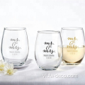 LOGO ETCHED ETCHED TUMBLER Kính/ly rượu vang không có